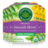 Traditional Medicinals Tea, Organic Smooth Move Peppermint, Relieves Occasional Constipation, Senna, 16 Count (Pack Of 6)