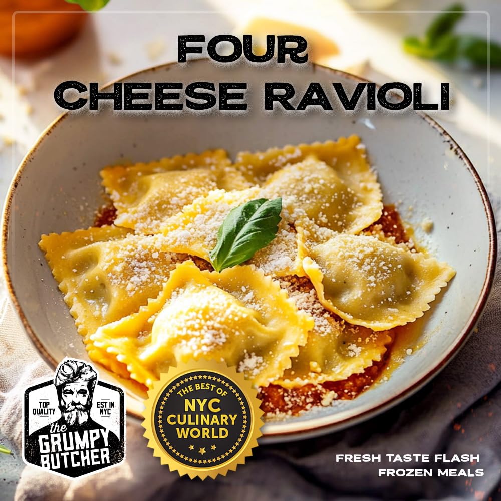 Grumpy Butcher Chef-Crafted Gourmet Meals Sampler: Comfort Classics 6-pack (10 - 15 oz each) - enhanced Prepared Meals & Entrees