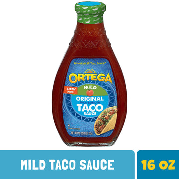 Ortega Original Taco Sauce, Mild, 16 Ounce