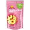Amrita Dried Apple Rings, No Sugar Added, Vegan, Gluten-Free, 16 oz Resealable Bag
