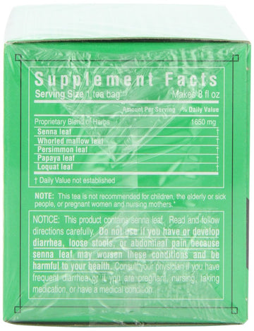 Triple Leaf Tea Ultra Slim Tea Bags, 20 Count, Pack of 6, Model 764258