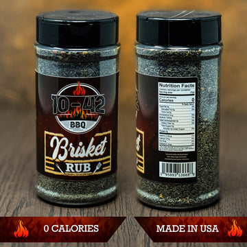 Five Star Seasonings BBQ Brisket Rub, All-Natural Spice Seasoning, 10.5 oz, No MSG, Ideal for smoky aroma and Grilling
