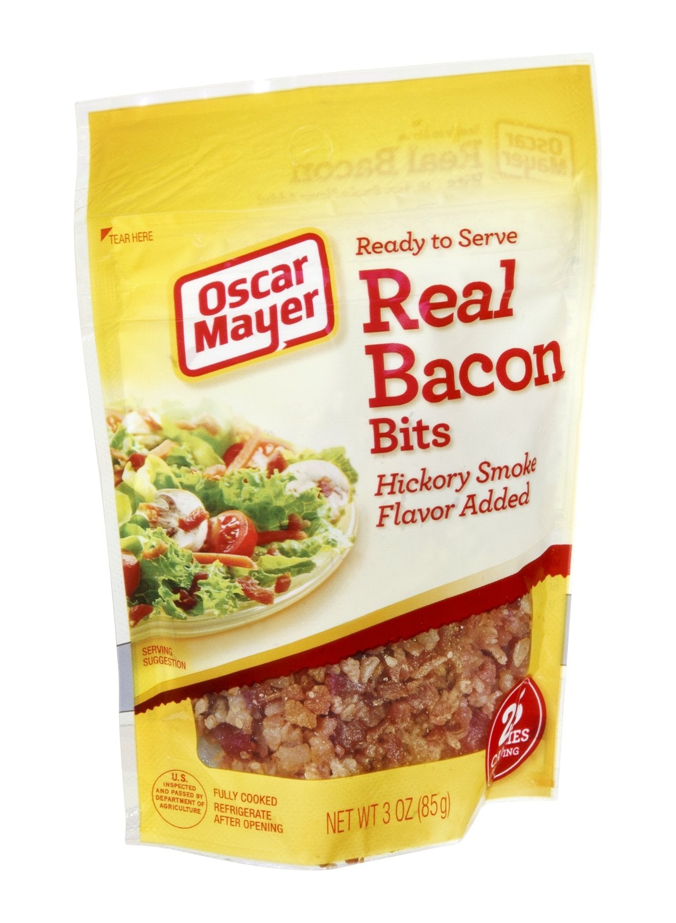 Oscar Mayer Real Bacon Bits 3Oz Pouches (Pack Of 4)