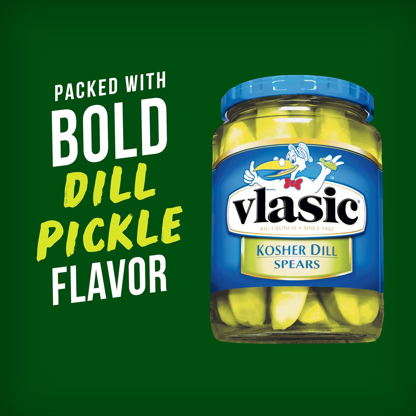 BIGS Vlasic Dill Pickle Sunflower Seeds, Keto Friendly Snack, Low Carb Lifestyle, 5.35 oz Bag
