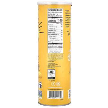 THE GOOD CRISP COMPANY Aged White Cheddar Potato Crisps, 5.6 OZ