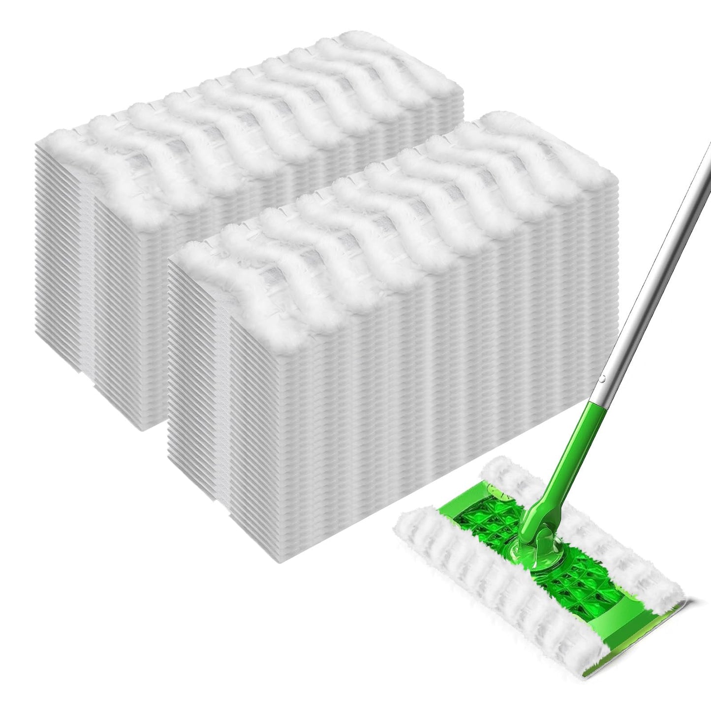 Air U+ Upgraded Heavy Duty Pet Dry Sweeper Pads For Swiffer Dry Sweeping Cloths Refills, 60 Count