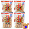 Shelly Shenbei Original Crispy Snowy Rice Cracker 5.29oz/150g pack of 4