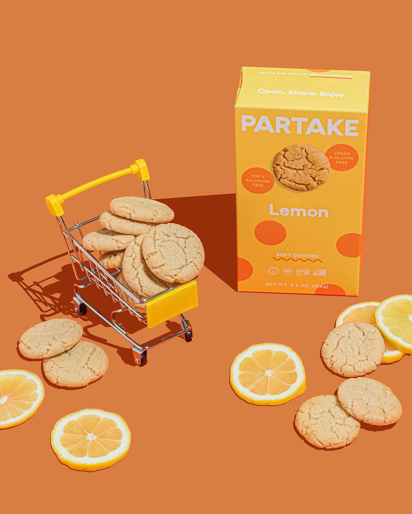 Gluten Free Crunchy Cookies Variety Pack By Partake | Vegan Cookies 3 Packs | Non-Gmo, Allergy-Friendly | No Peanuts,Soy, Dairy, Tree Nuts