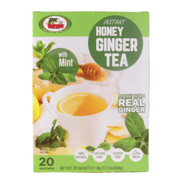 Instant Honey Ginger Tea (Mint)