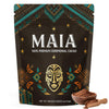 Maia Ceremonial Cacao - 100% Pure Natural Enhanced with Flavanol Theobromine Magnesium & Natural Flavonoids Blend For Mental Clarity Focus Energy Boost & Mood Elevation Zero Sugar Non-GMO Vegan