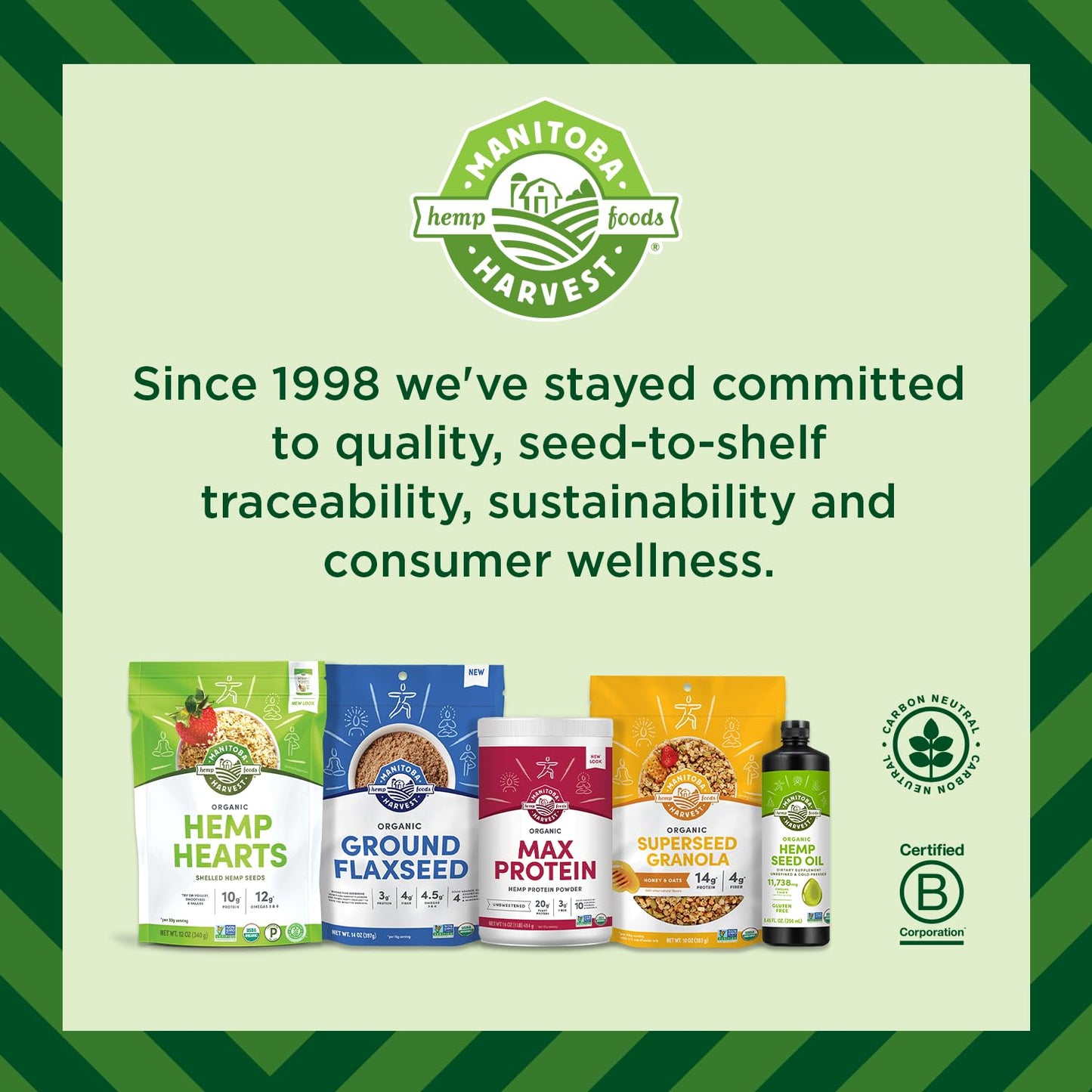 Manitoba Harvest Regenerative Organic Hemp Hearts, Kosher, Paleo Friendly, USDA Certified Organic, Gluten Free & Non-GMO, 12 Oun