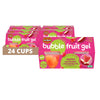 Del Monte Bubble Fruit Gel Apples and Boba in Watermelon Flavored Gel, 4.5oz (24 Count) | Real Fruit & Popping Boba Pearls, Lunc