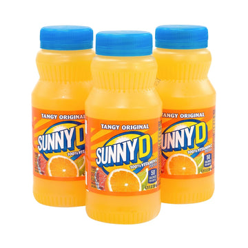 SunnyD Tangy Original Orange Flavored Citrus Punch, 6.75 Fluid Ounce, 24 Count