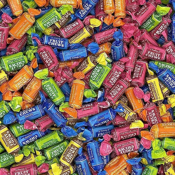 Fruidles Tootsies Original 6 Flavor Variety Pack Twist Midgees Roll, Peanut-Free, Gluten-Free, Kosher Certified, Individually Wrapped, (2 Pounds)