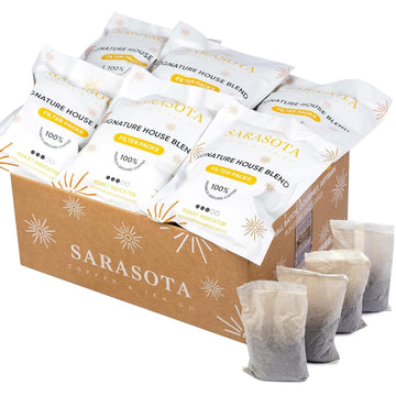 Coffee Filter Packs Coffee in Filter Packs Coffee Filter Packs 10-12 cup Breakfast Blend Signature House Coffee Filter Packs Medium Roast Filter Pack Coffee (2 Ounce Pack of 40)