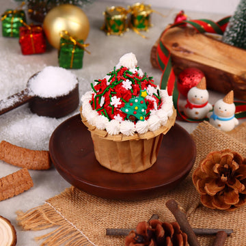 Christmas Tree Sprinkles for Cake Decorating Edible 4.2 ounce Snowflake Sprinkles Mix Red Green for Xmas Party New Year Cupcake