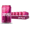 Zevia Zero Sugar Soda, Black Cherry, 12 Fl Oz Cans, 24-Pack, Non-GMO, Gluten-Free, Vegan