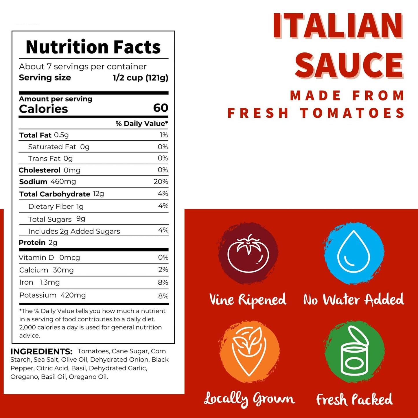 Dei Fratelli Italian Sauce (28 oz. Cans, 6 pack) - Vine-Ripened - No Water Added, Not from Paste - Non GMO, Gluten-Free - Fifth-