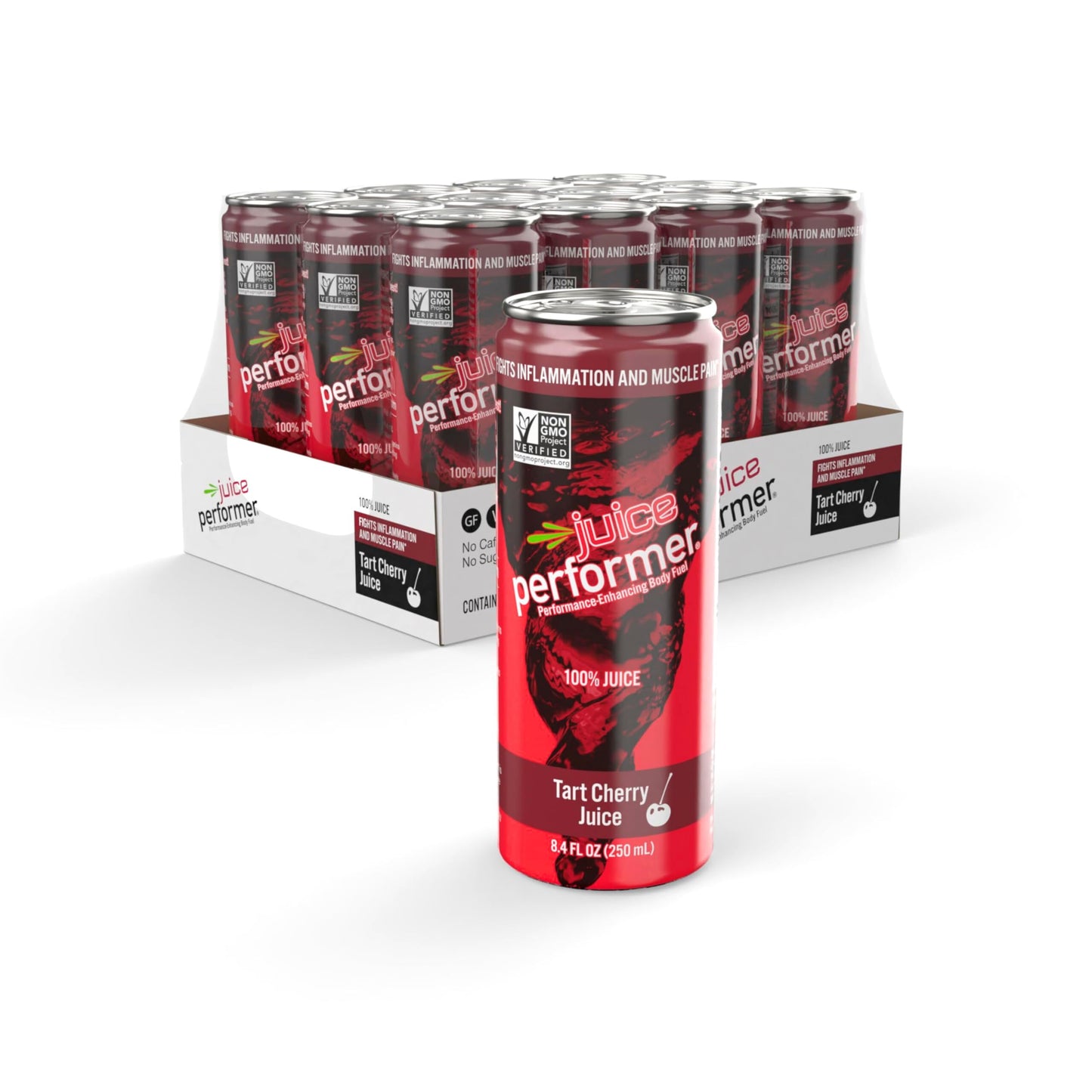 Juice Performer Tart Cherry Juice - 100% Juice for Sleep Support and Enhanced Muscle Recovery - Post Performance Recovery Drink