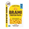 Brami Pasta | Made With Semolina Wheat & Lupini Beans | High Protein & Fiber, Low Carb Healthy Pasta |Curly Mac 12 Oz Pack Of 8