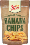 Sun Tropics Island Saba Banana Chips, 6 Oz