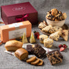 Dulcet Gift Baskets Deluxe Tea and Food Gift Basket, 17 Piece Set, Featuring Scones, Brownies, Muffins, and More
