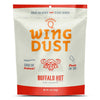 Kosmos Q Hot Buffalo Wing Dust - 5 Oz Bag For Wings, Popcorn & More - Hot Smoky Buffalo Bbq Wings Dry Rub With Cayenne, Blue Che