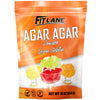 Agar Agar Powder 16 Oz - Vegan (Vegetarian) Gelatin. Non Gmo, Gluten Free And Nutrient Rich - Substitute For Beef Gelatin - Unfl
