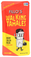 Fillos Tamale Wlk Bean Salsa Roja 4 OZ