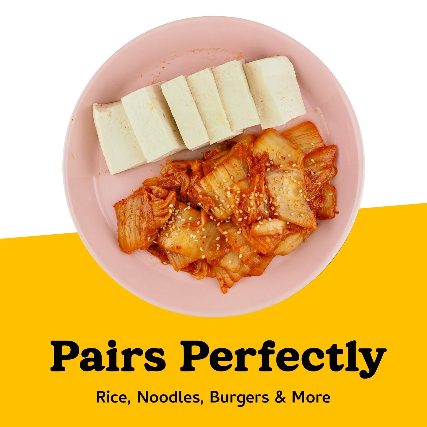 Delief Stir-Fried Cabbage Kimchi - Authentic Korean Cabbage, Vegan, Gluten-Free, Shelf-Stable Canned, No Preservatives, 5.64 Oz/