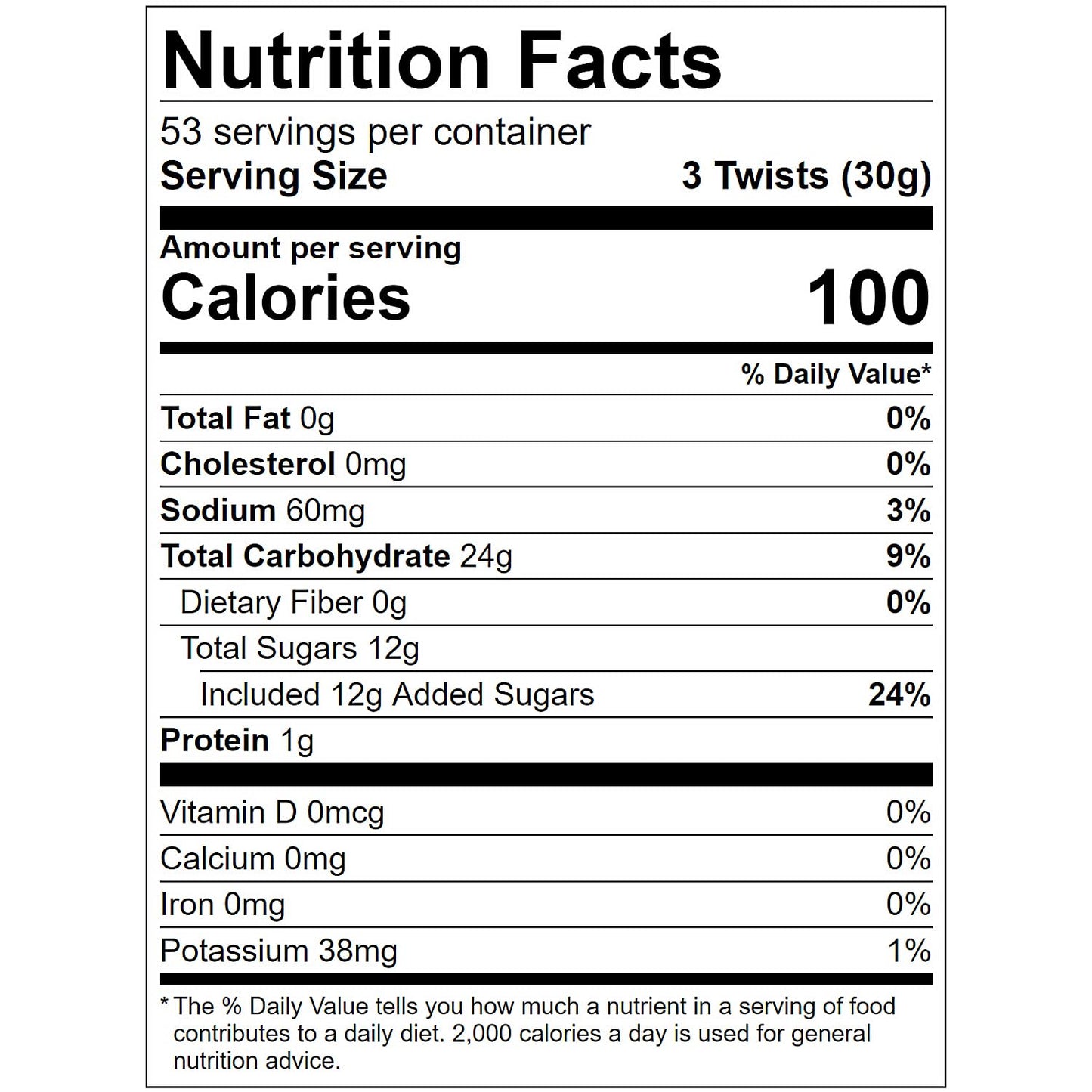Red Vines Twists, Black Licorice Flavor, 3.5Lb Bulk Tub, Old Fashioned Soft & Chewy Candy