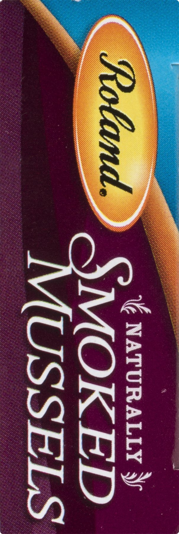 Roland Smoked Mussels, 3 oz, Pack of 10, Model 24004