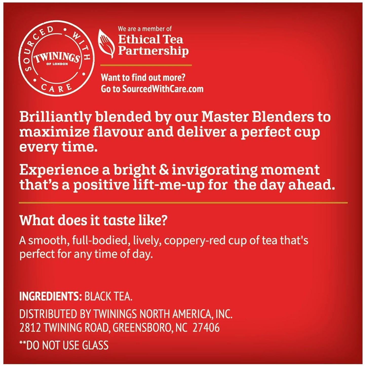 Twinings English Breakfast Tea Keurig K-Cups, 48 Count