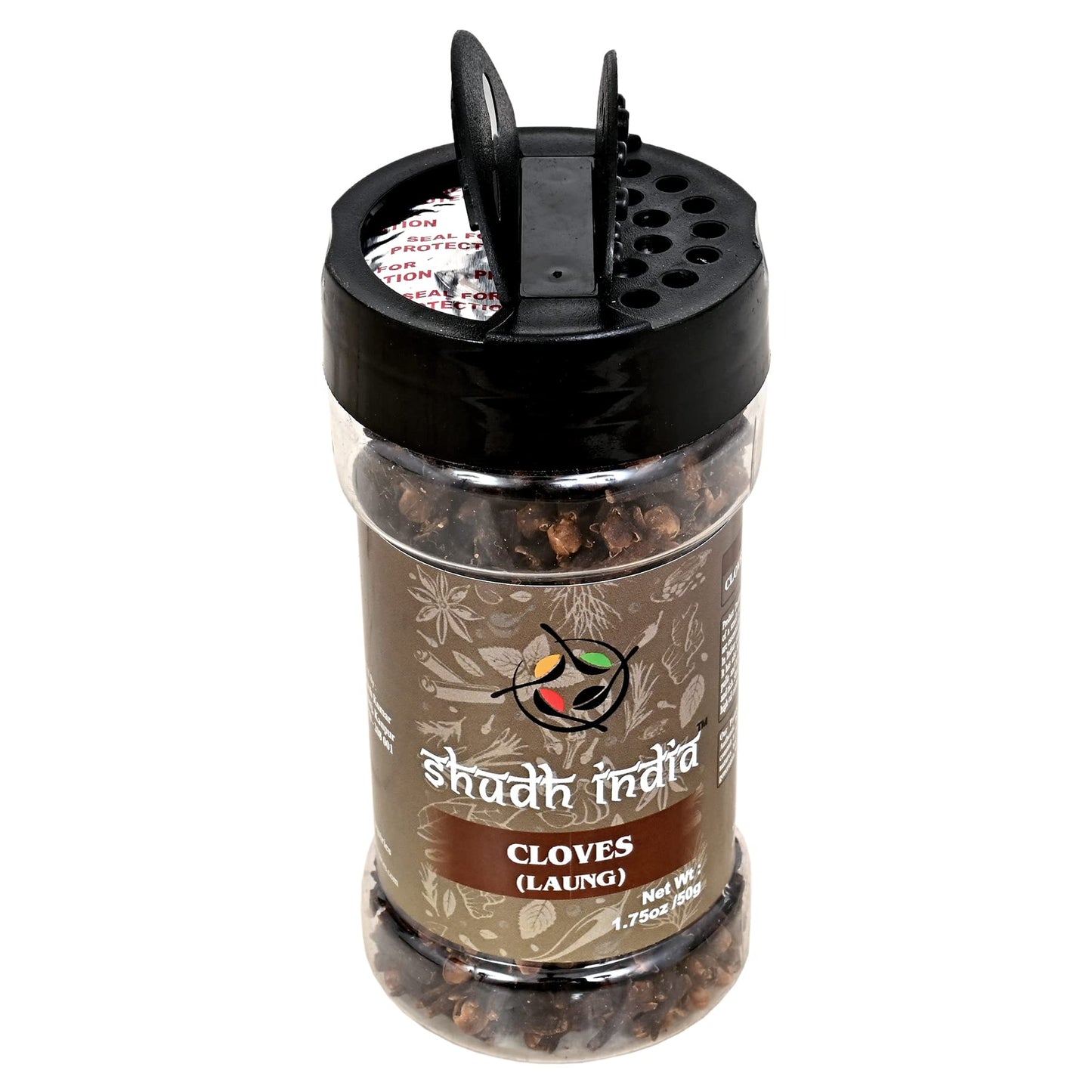 Shudh India Whole Cloves (Laung) - All Natural, Non-GMO, Vegan - 2 Ounces