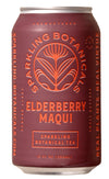 Rishi Tea Elderberry Maqui Sparkling Botanicals Sparkling Water - Organic Unsweetened Zero Added Sugar Energy Blend Free Craft-Brewed From Real Plants - 12 Oz (Pack Of 12)