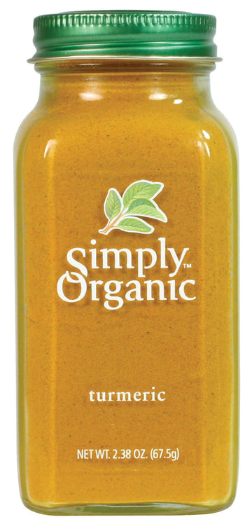 Simply Organic Ground Turmeric, 2.38 Oz