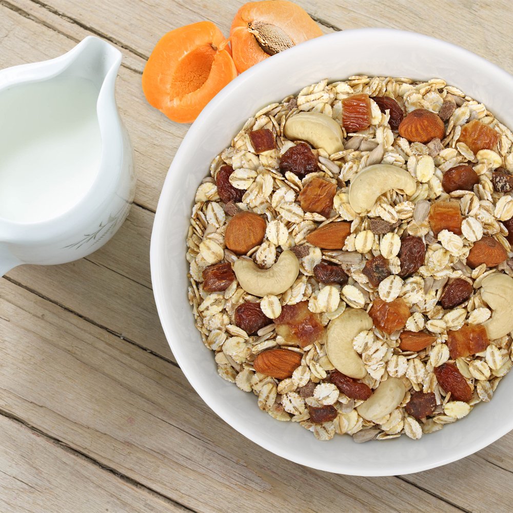 Seitenbacher Organic Muesli Cashews Almonds Natural Cereal, 16 Ounce