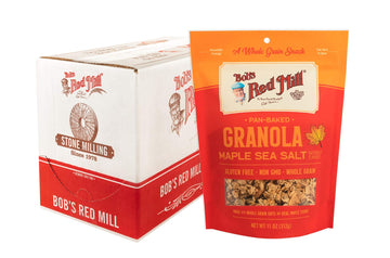 Bob s Red Mill Maple Sea Salt Granola, 11oz (Pack of 6) - Non GMO, Whole Grain, Kosher