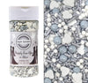 Mystic Sprinkles Wedding/Bridal Sprinkles Mixes (Happily Ever After in Silver Sprinkle Mix 3.8oz)