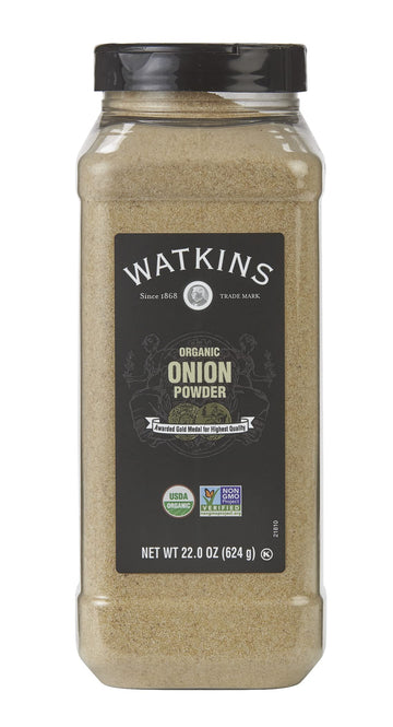 Watkins Gourmet Spice, Organic Onion Powder, Bulk Food Service Size, 22 oz (Pack of 1)