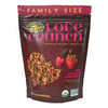 Love Crunch Organic Dark Chocolate And Red Berries Granola, Family Size 1.65 Lbs. (Pack Of 6), Non-Gmo, Fair Trade, By Nature'S