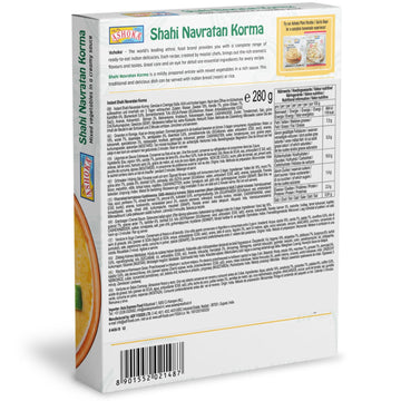 Ashoka Traditional Indian Meals 1932, Vegan Mixed Vegetable Curry, All-Natural Ready to Eat Microwavable Entrees, Shahi Navratan