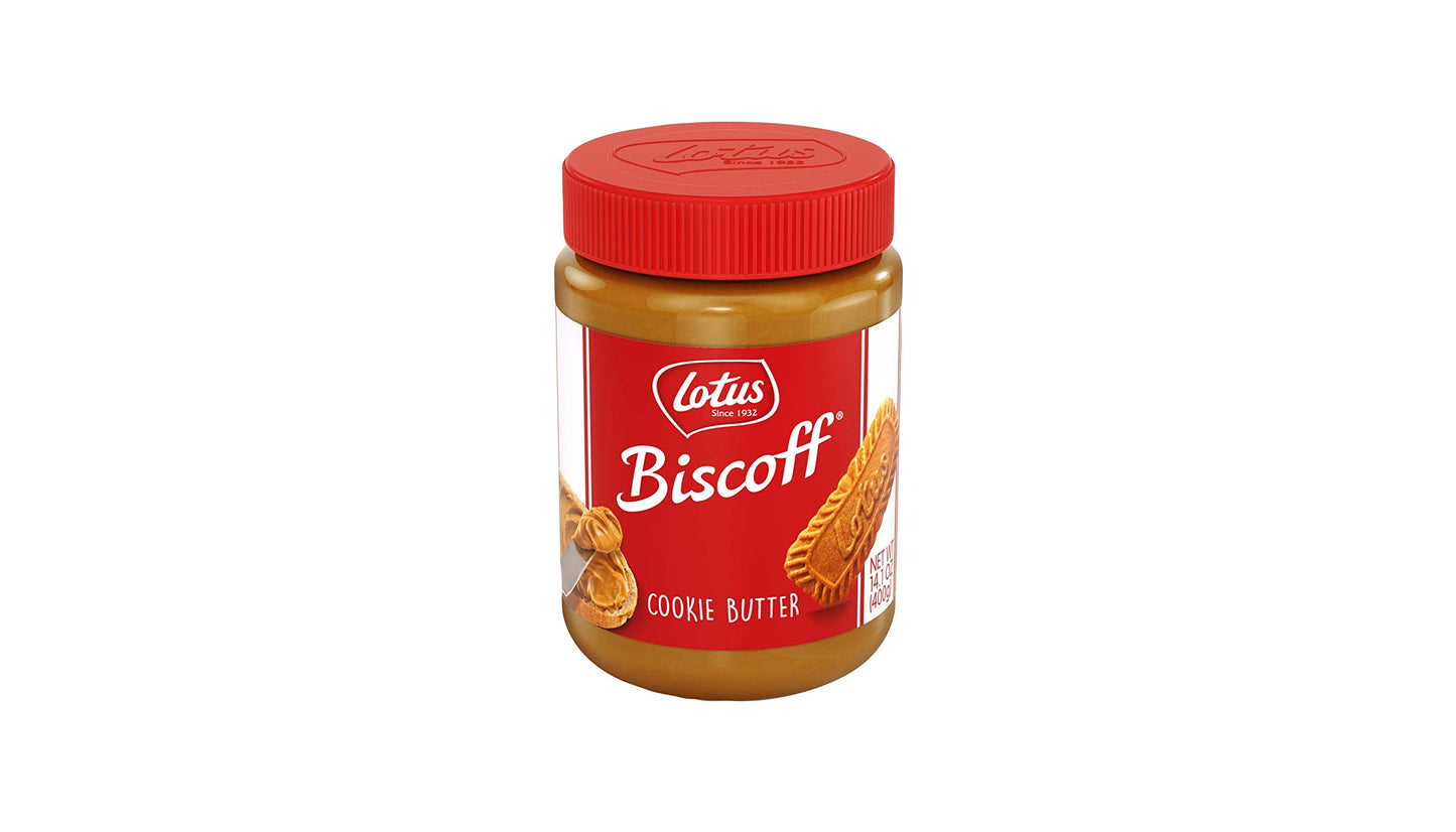 Lotus Biscoff | Cookie Butter Spread | Creamy | 14.1 Ounce (Pack Of 1) | Non-Gmo + Vegan