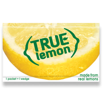 True Lemon Crystalized Lemon 32 Packet Box (3 Pack) - 96 Single Packets, 0.03 Ounce Each - Perfect for Drinks and Recipes