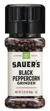 Sauer's Black Peppercorn Grinder, 2.25 Ounce (Pack of 1)