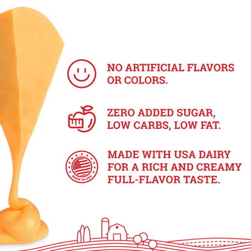 Hoosier Hill Farm Premium Cheddar Cheese Powder (No Artificial Colors), 1LB (Pack of 1)