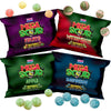 Barnetts Mega Sour Candy 4 Pack - Handmade British Sweets - Raspberry, Apple, Watermelon & Fruits - Gift or Party Treat (227 g x