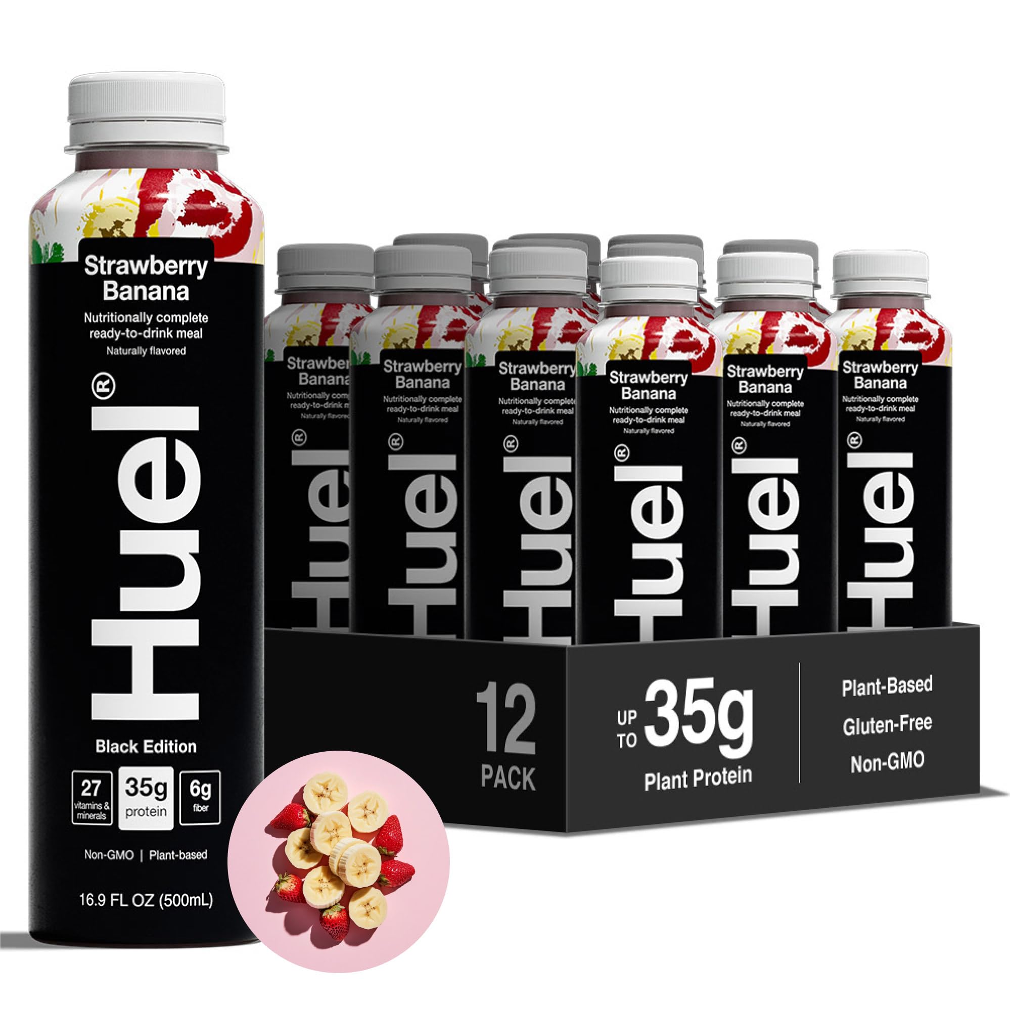 Curated visual reference: Visual Reference: Huel Black Edition Ready To Drink