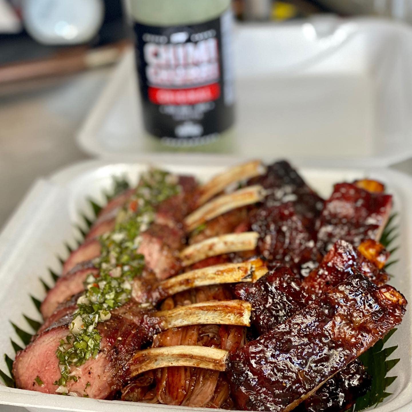 Frugoni Chimichurri Sauce, Rub, Marinade - Original, 2.5 Ounce, Black