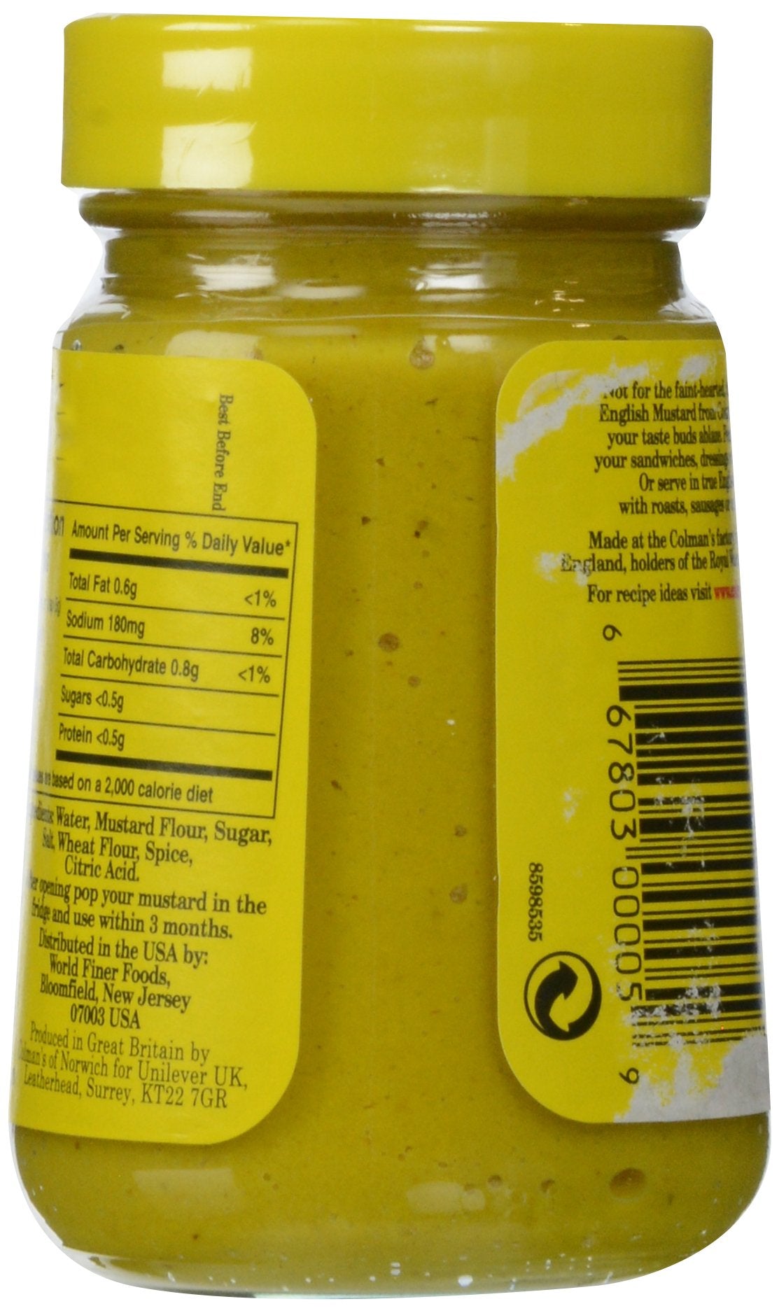 Colman'S Original English Prepared Mustard 3.53 Oz